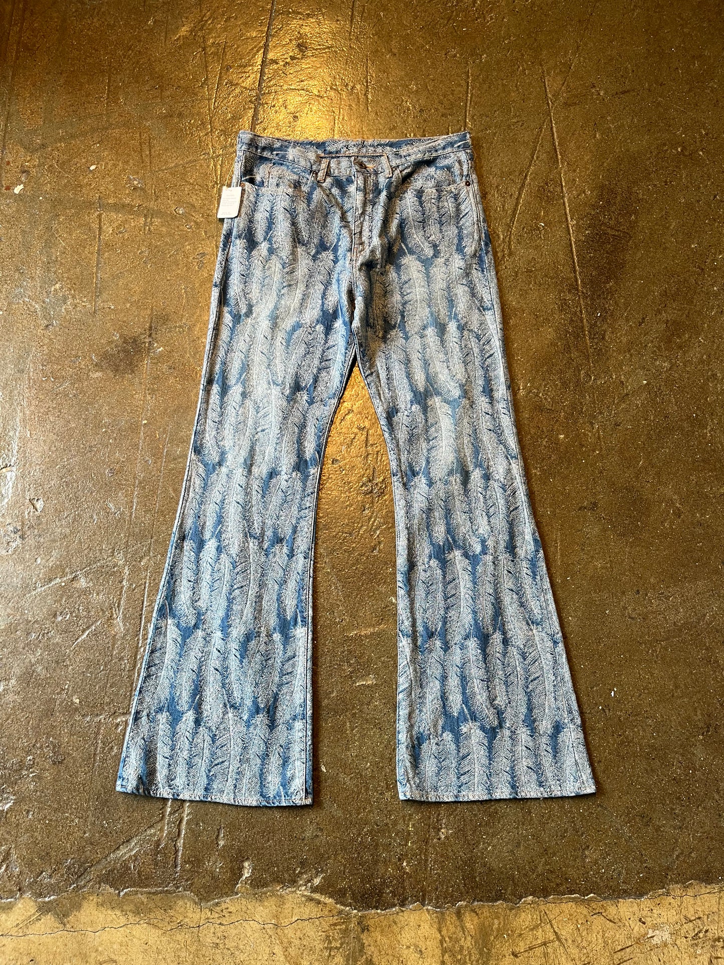 Kapital Feather Flared Jeans (36)