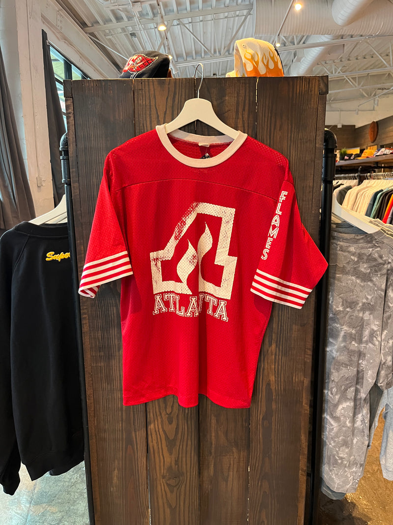 Vtg 80s Atlanta Flames Jersey (M)