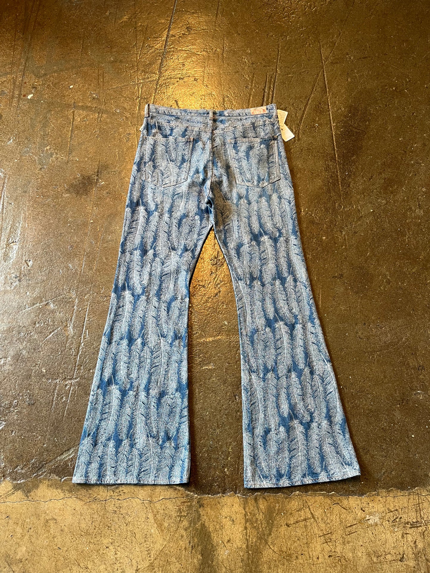 Kapital Feather Flared Jeans (36)
