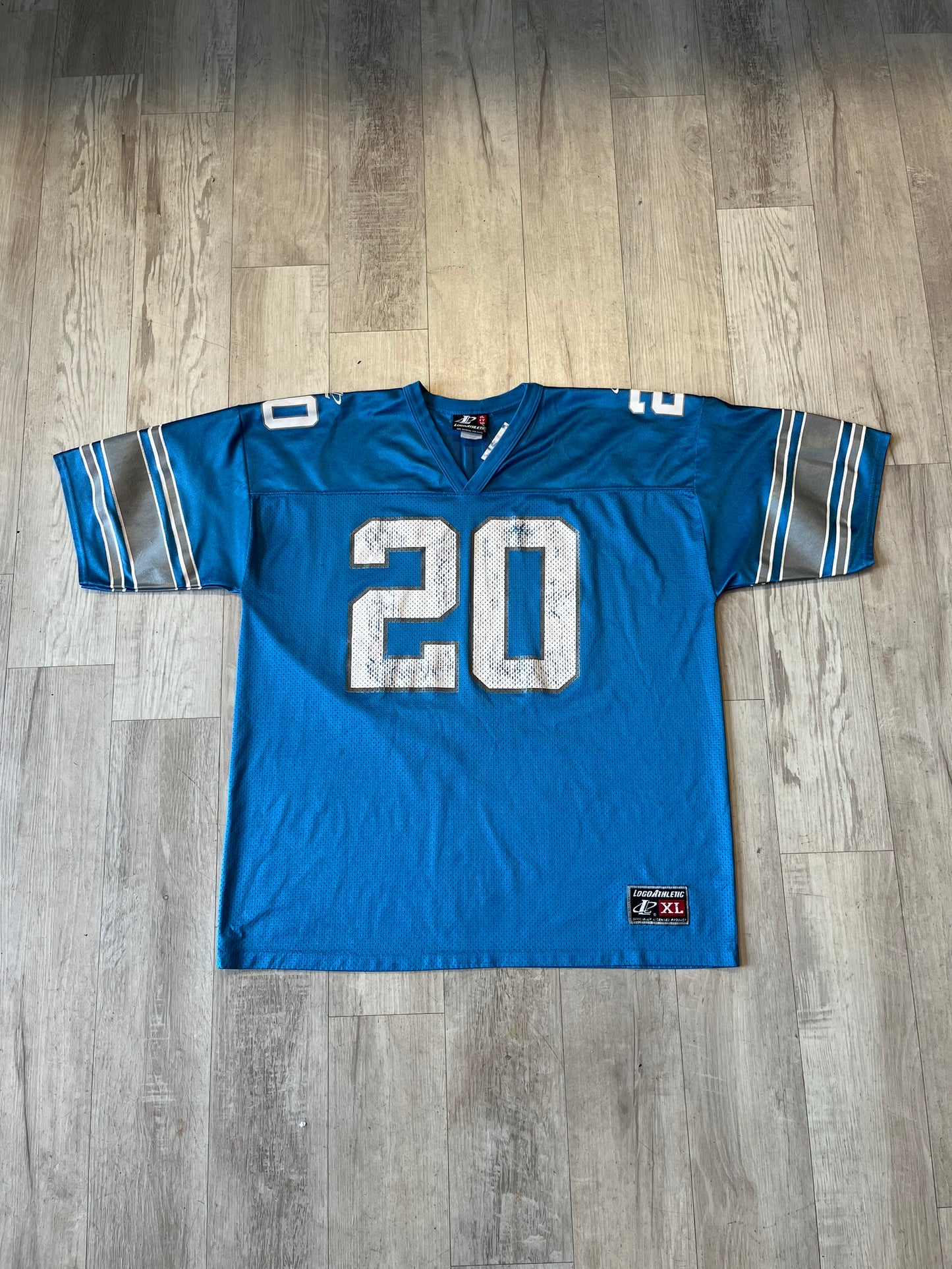Vintage Logo Athletic Barry Sanders Jersey (XL)