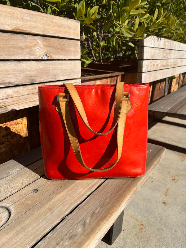 Vtg LV Vernis Tote Bag