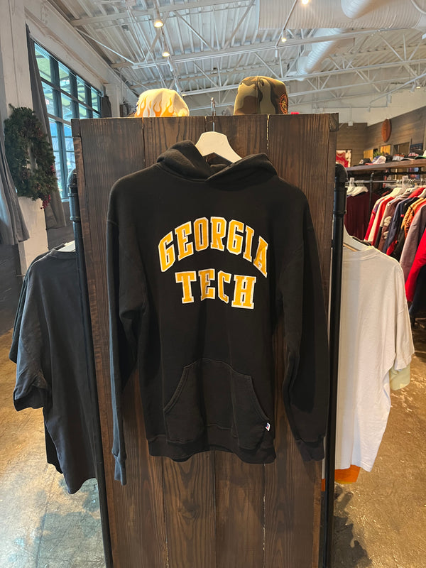 Vtg Georgia Tech Hoodie (L)