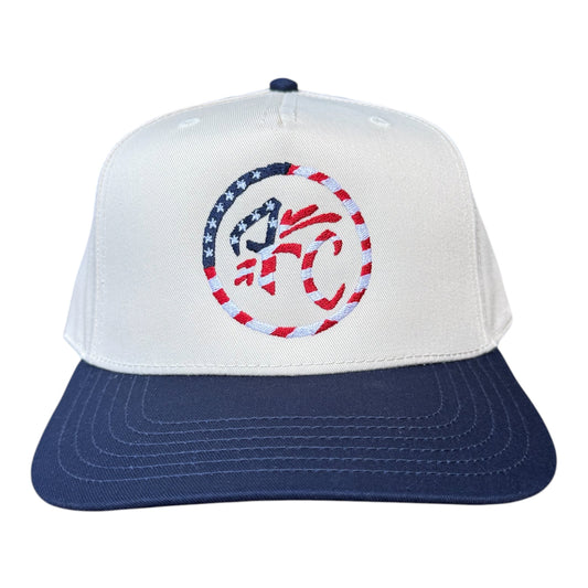 FC USA Snapback (Cream/Navy)