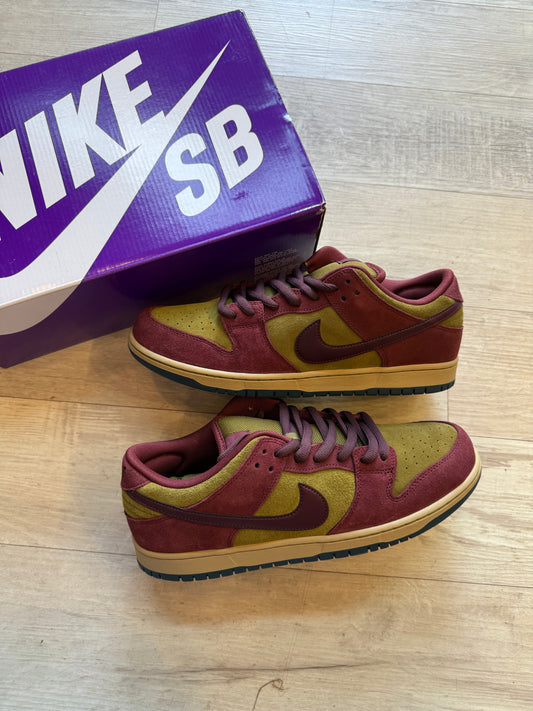 Nike Dunk Low Red Olive Flak (13)