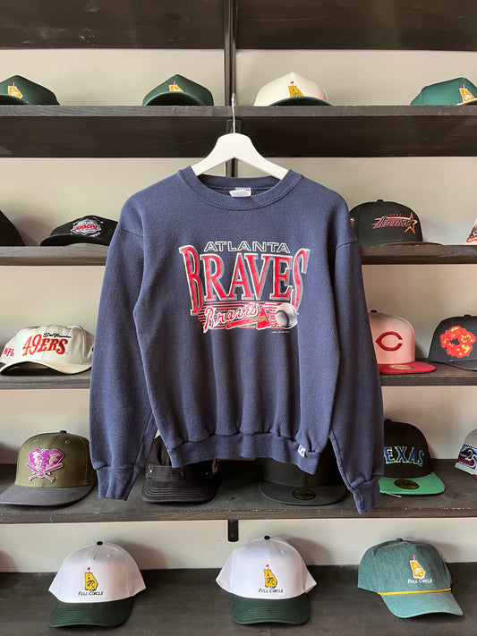 Vintage Braves Tradition Crewneck (YXL)
