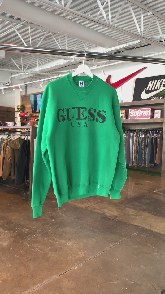 Vtg Guess Russell Crew (XL)